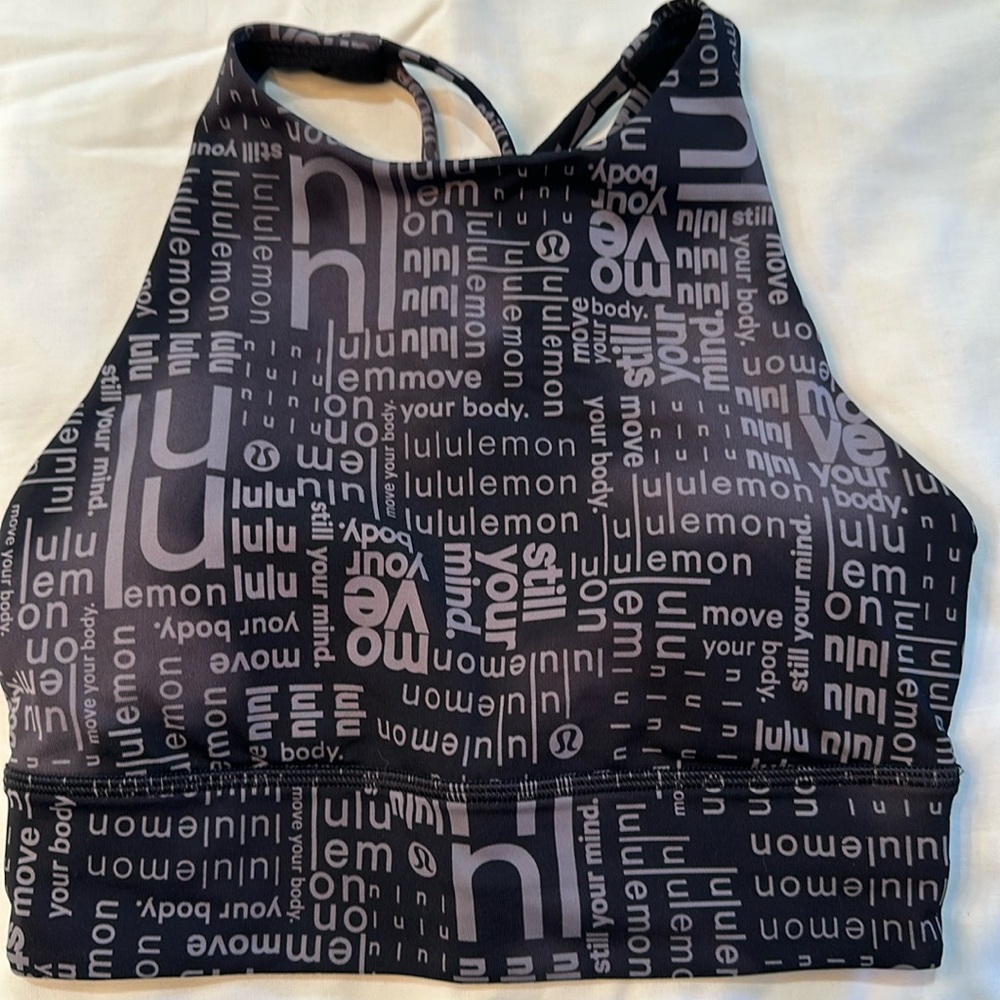 Lululemon longline sports bra